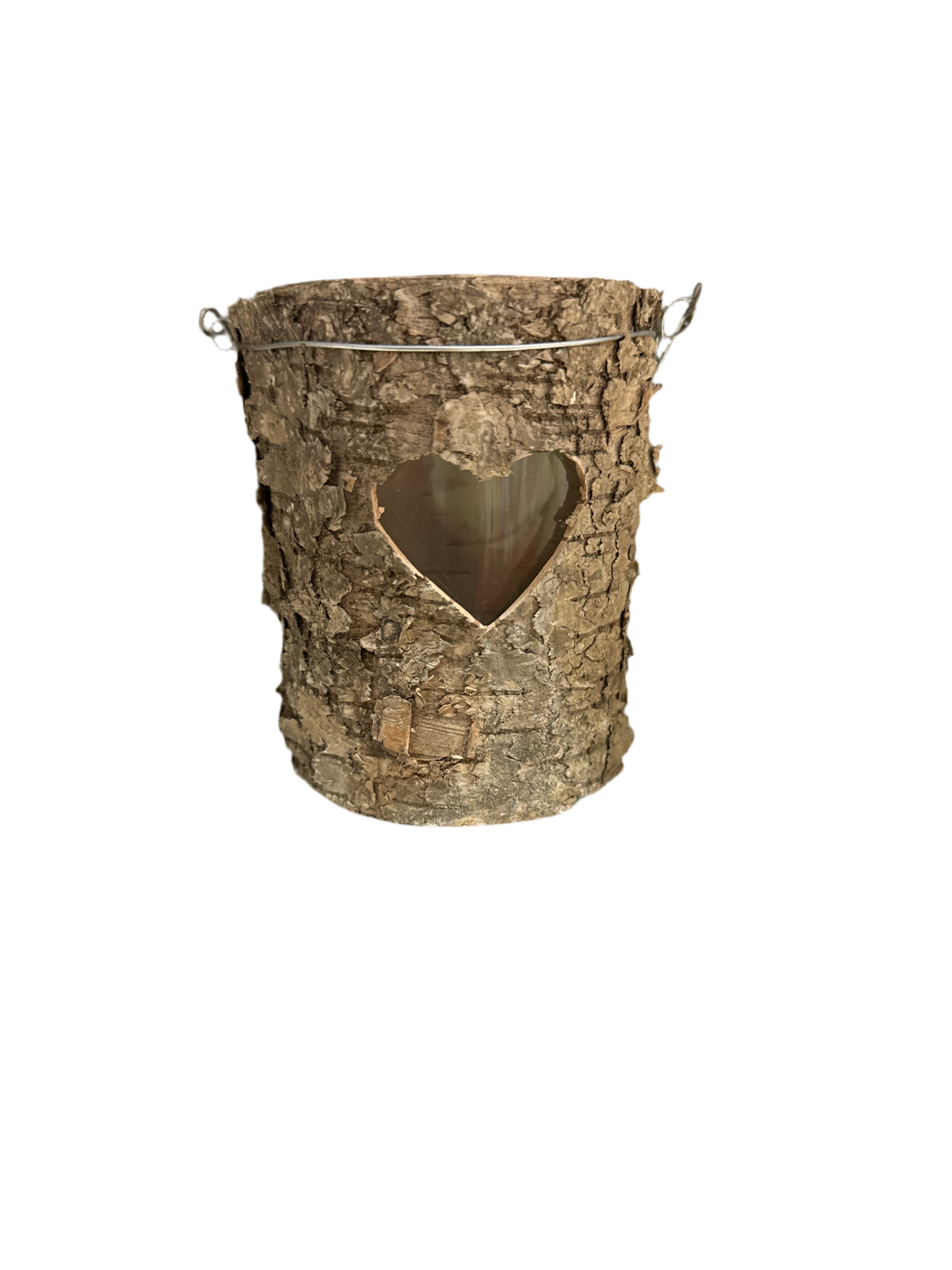 Glass & Bark Tealight Holder (Clearance) Glass & Bark Tealight Holder (Clearance)